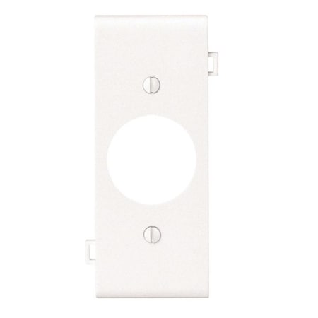 Ezgeneration 0PSC7-00W Single Gang Sectional Receptacle Wallplate EZ716473